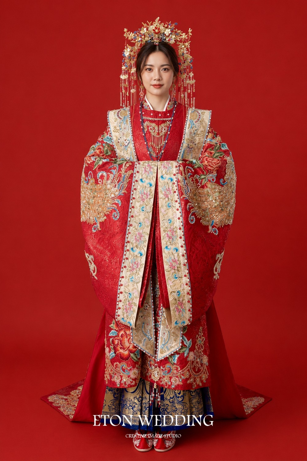 中式禮服,中式婚紗,漢服,漢婚服